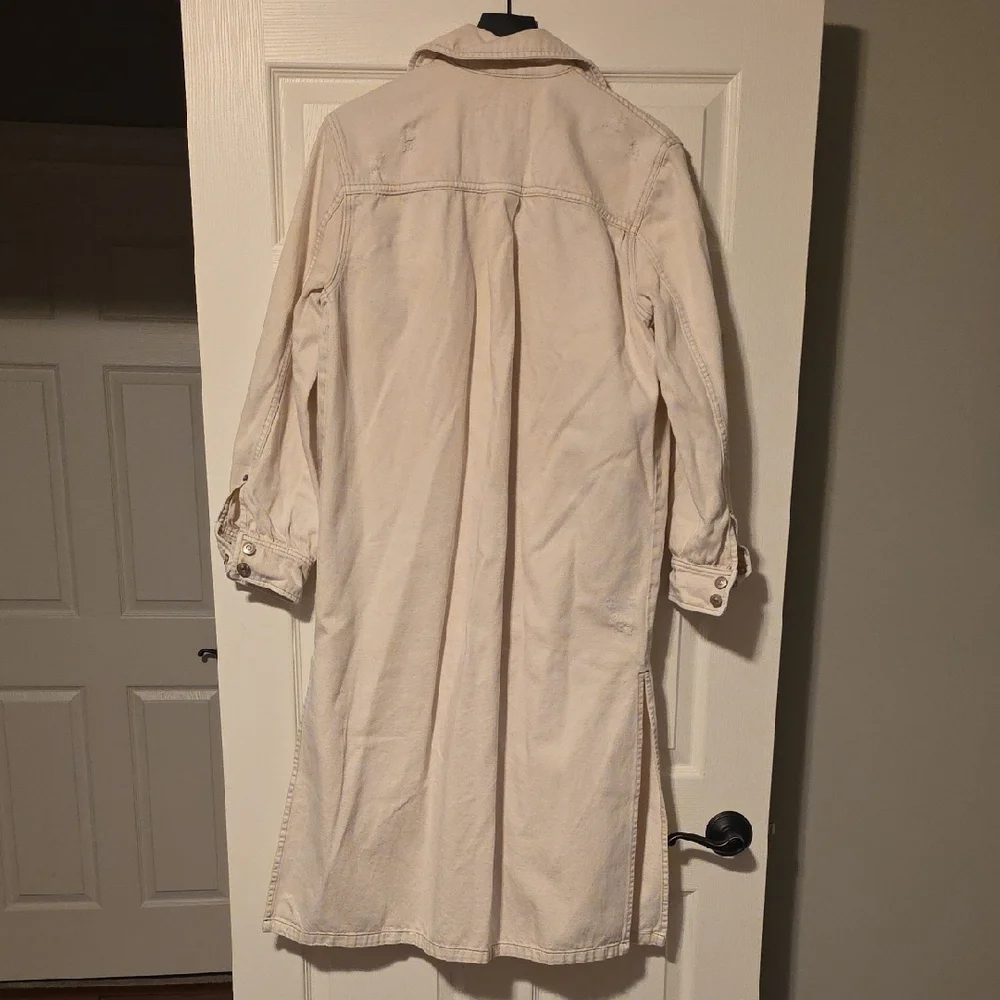 We The Free Cream Coat/shirt - Picture 3 of 3